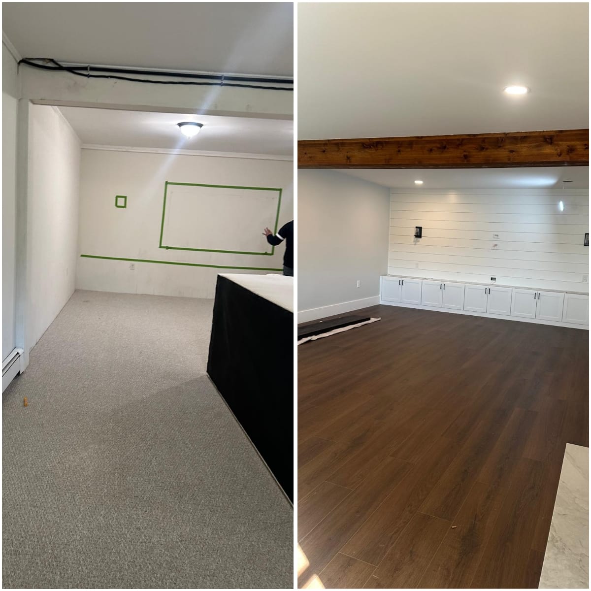 Home renovation progress